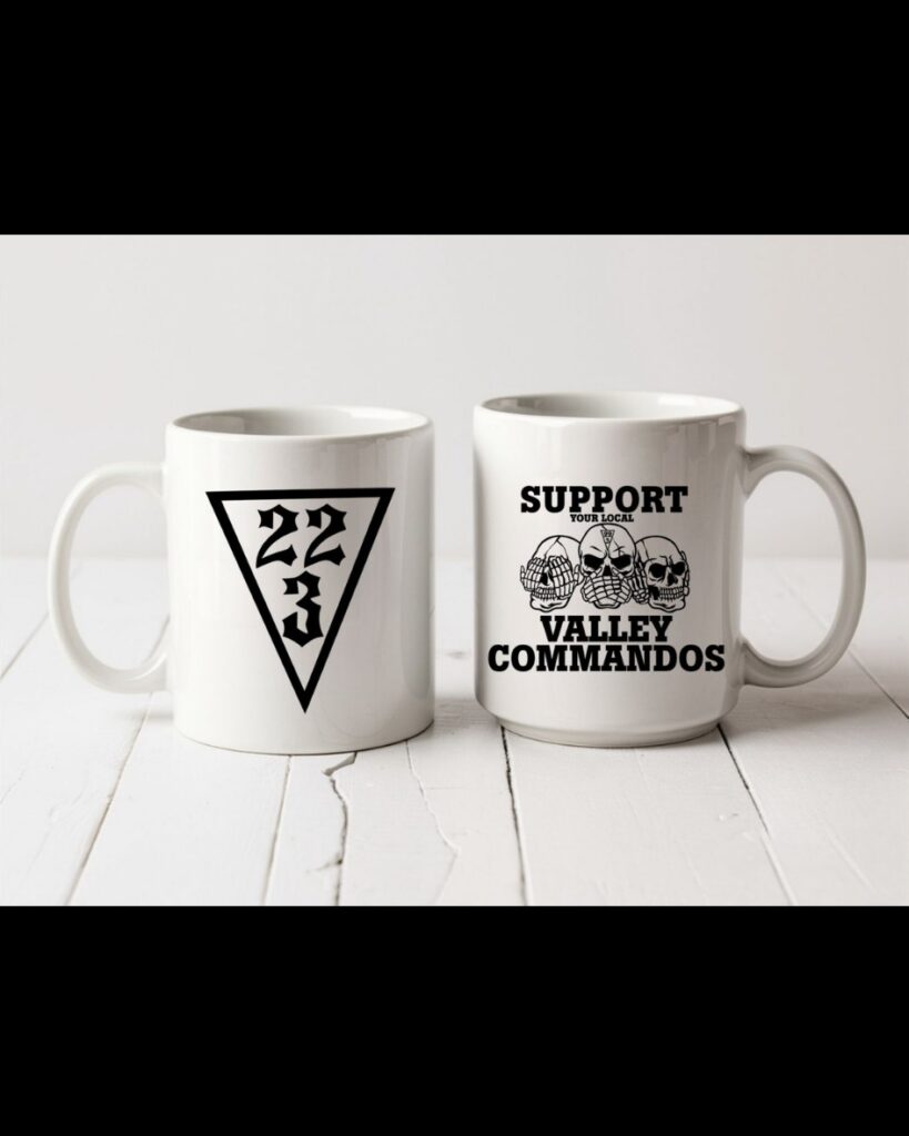 THREE SKULLS SUPPORT MUG